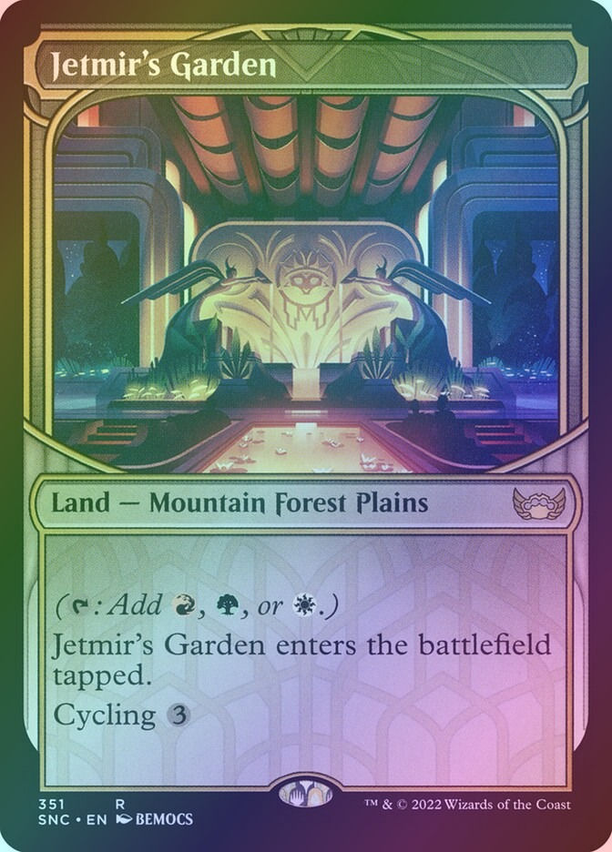 Jetmir's Garden (SNC) (351) / Showcase / Foil