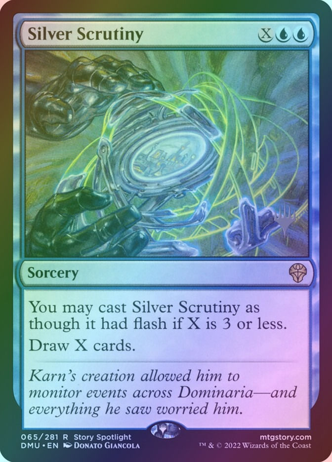 Silver Scrutiny (PDMU) (65p) / Foil
