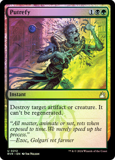 Putrefy (rvr) (212) / Foil