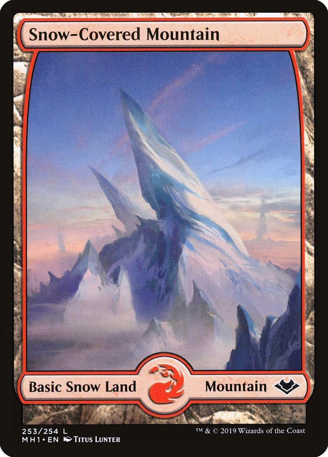 Snow-Covered Mountain (MH1) (253)