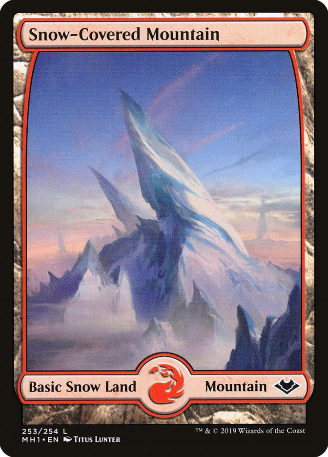 Snow-Covered Mountain (MH1) (253)