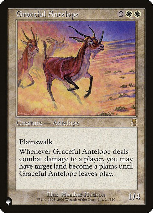 Graceful Antelope (PLST) (ODY-24)