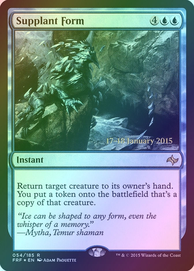 Supplant Form (PFRF) (54s) / Foil