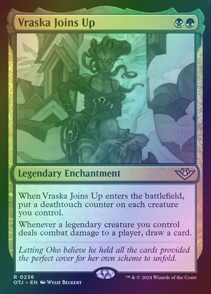 Vraska Joins Up (POTJ) (236p) / Foil