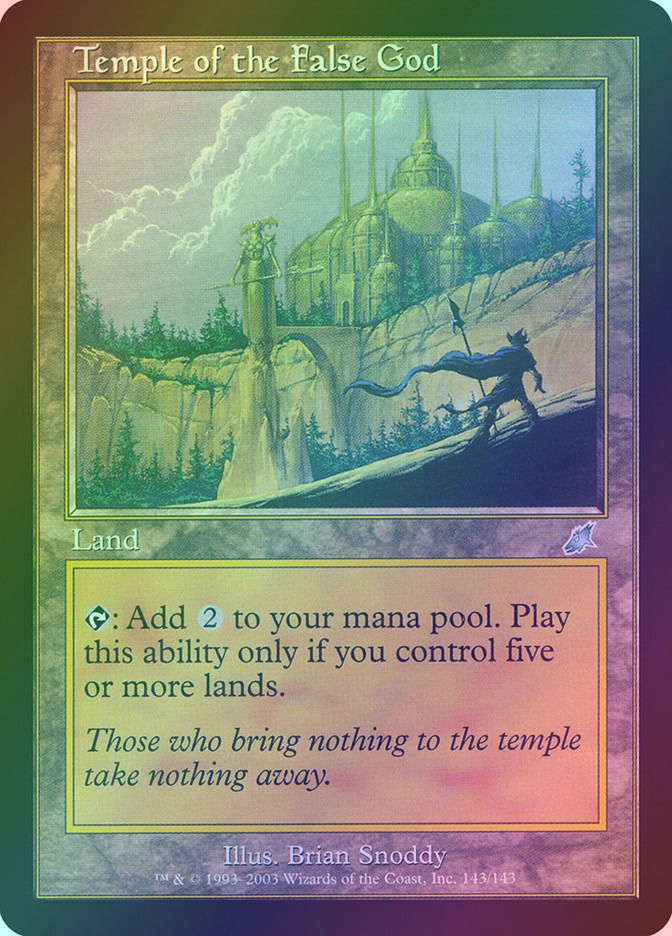 Temple of the False God (SCG) (143) / Foil