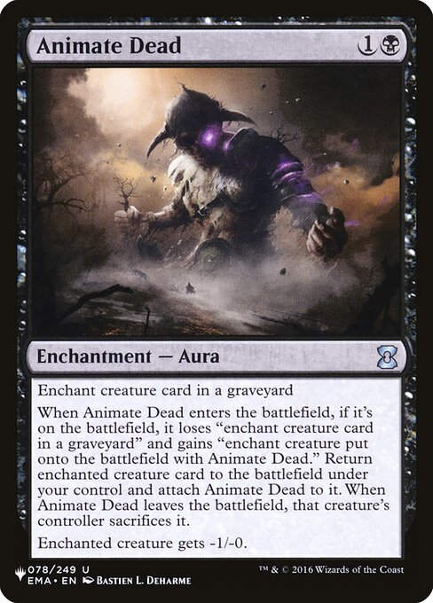 Animate Dead (PLST) (EMA-78)
