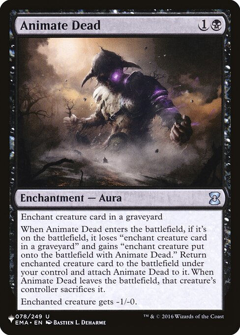Animate Dead (PLST) (EMA-78)