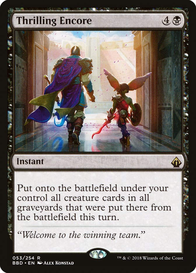 Thrilling Encore (BBD) (53) / Foil