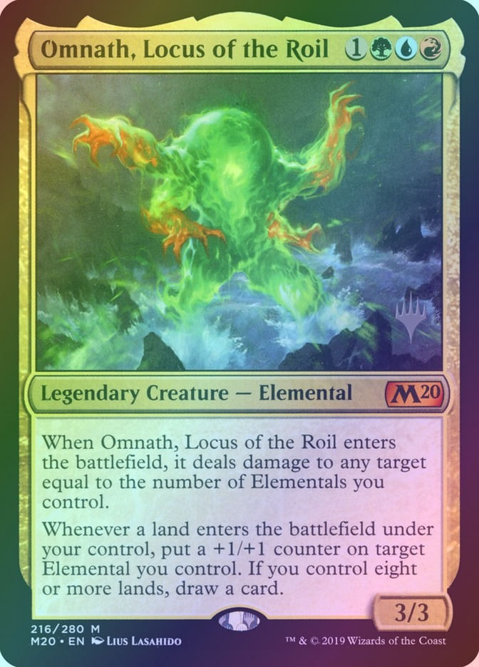 Omnath, Locus of the Roil (PM20) (216p) / Foil