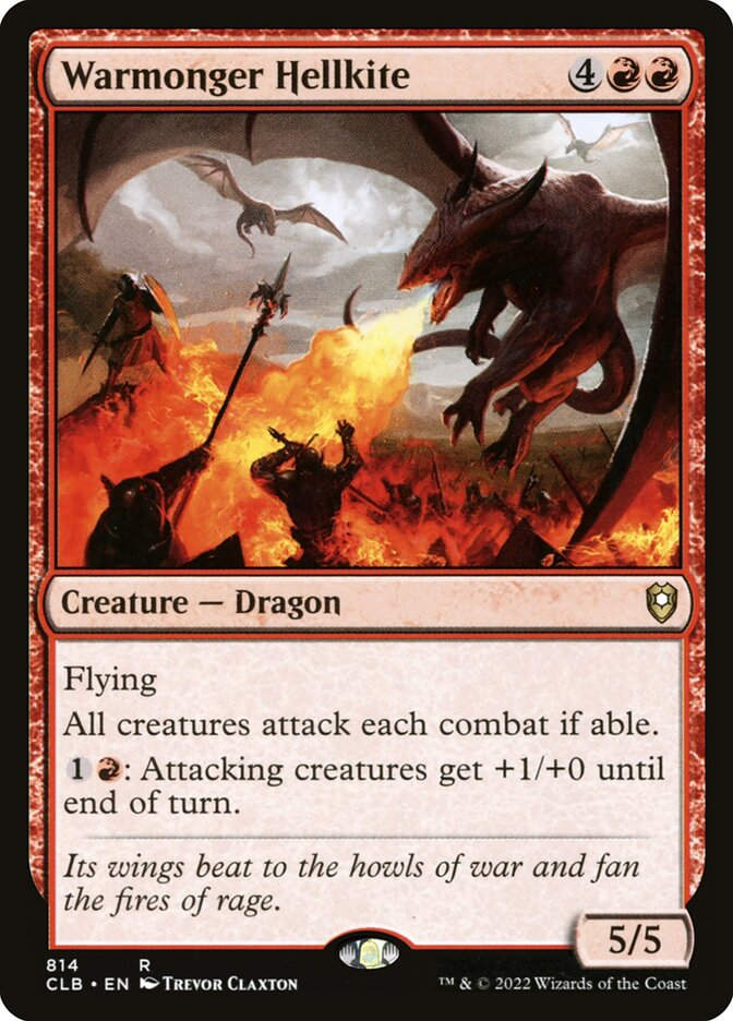 Warmonger Hellkite (CLB) (814)