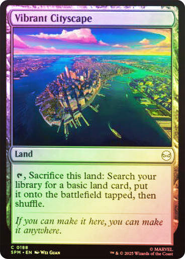 Vibrant Cityscape (SPM) (188) / Foil