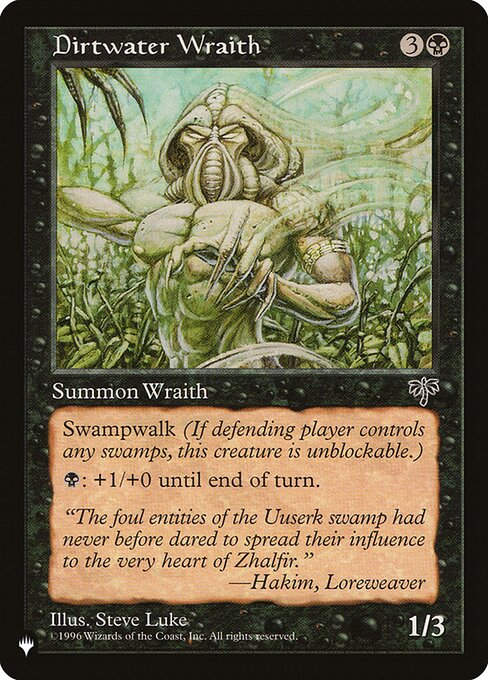 Dirtwater Wraith (PLST) (MIR-117)