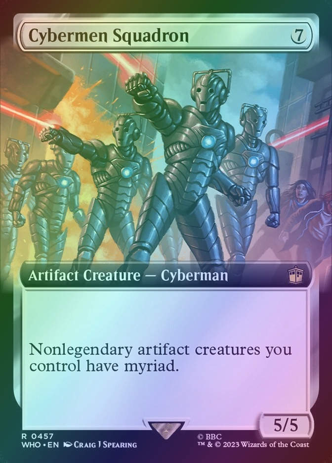 Cybermen Squadron (WHO) (457) / Extended Art / Foil