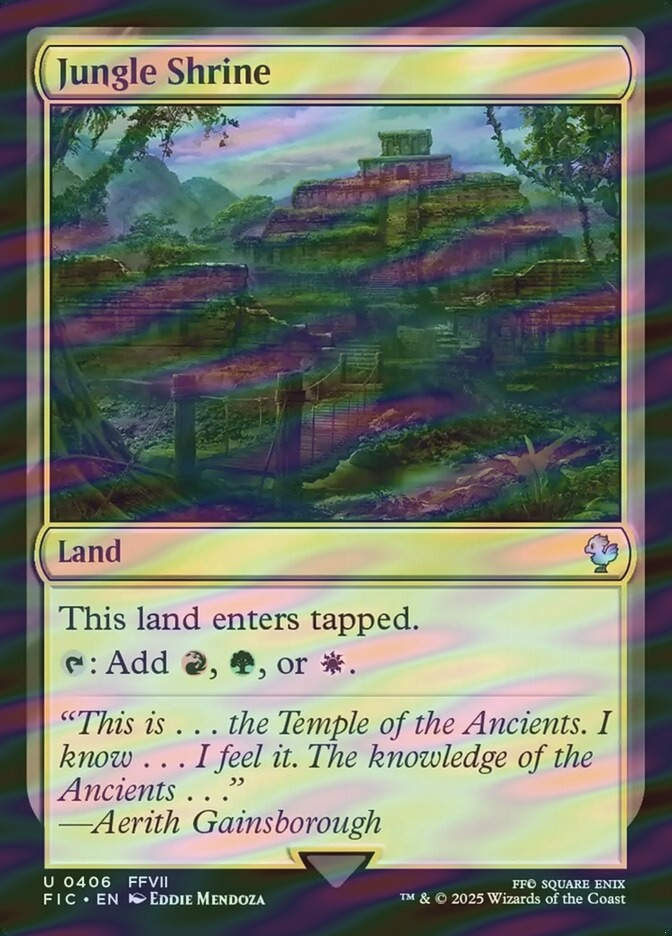 Jungle Shrine (FIC) (406) / Surge Foil