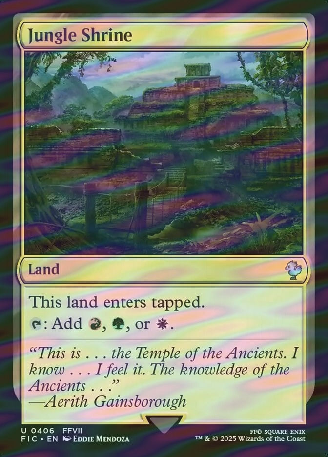 Jungle Shrine (FIC) (406) / Surge Foil