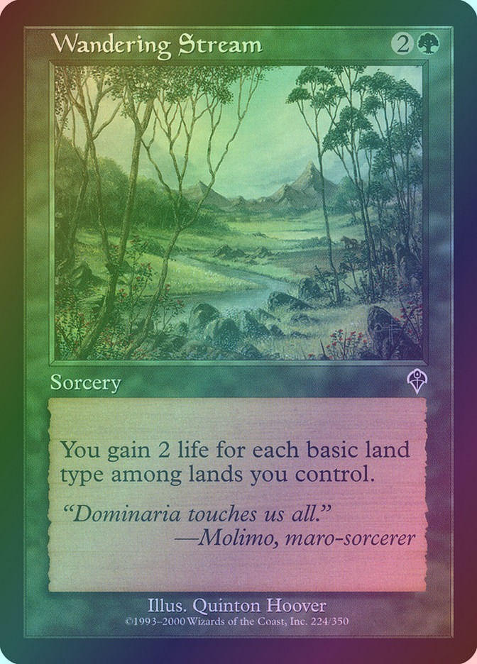 Wandering Stream (INV) (224) / Foil