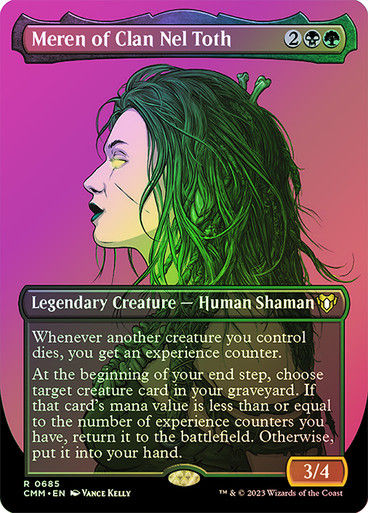 Meren of Clan Nel Toth (cmm) / Borderless / Foil