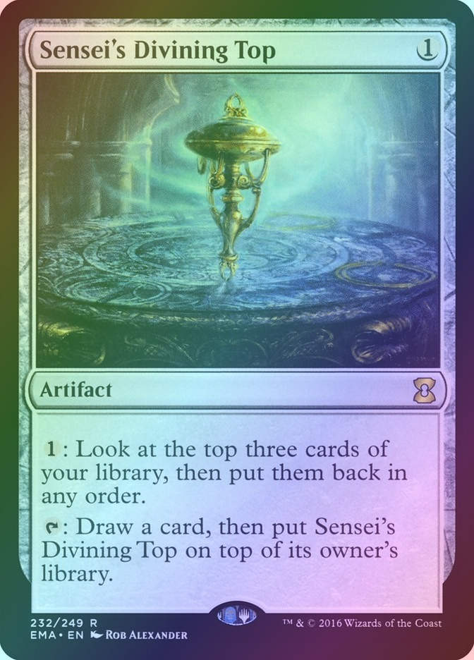 Sensei's Divining Top (EMA) (232) / Foil