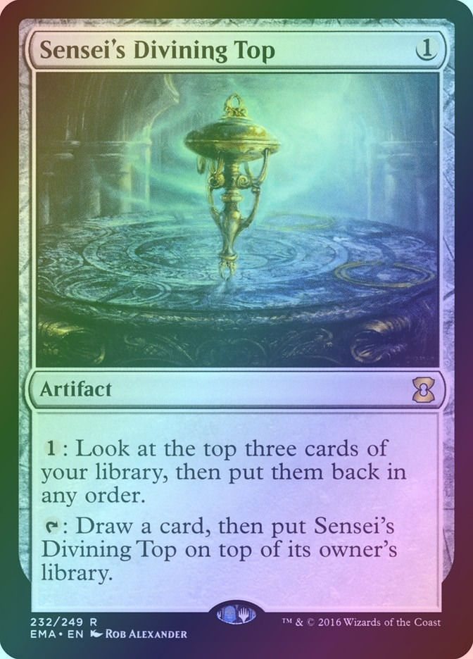 Sensei's Divining Top (EMA) (232) / Foil