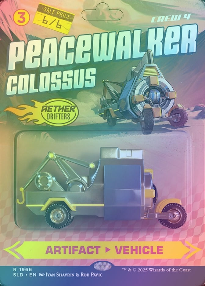 Peacewalker Colossus // Peacewalker Colossus (SLD) (1966) / Borderless / Foil — cara 1 de 2