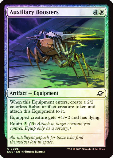 Auxiliary Boosters (EOE) (5) / Foil