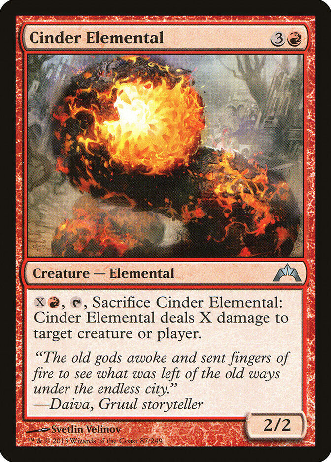 Cinder Elemental (GTC) (87)