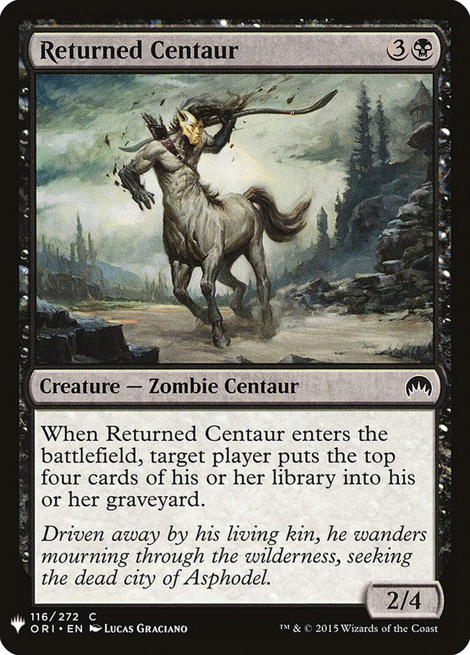 Returned Centaur (MYS)