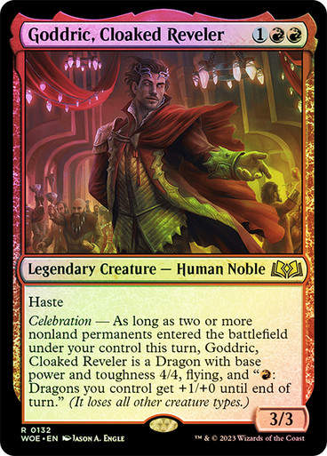 Goddric, Cloaked Reveler (woe) / Foil