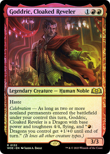 Goddric, Cloaked Reveler (woe) / Foil