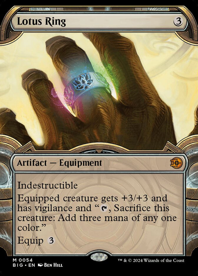 Lotus Ring (BIG) (54) / Showcase
