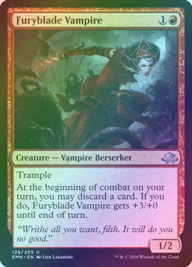 Furyblade Vampire (EMN) (128) / Foil