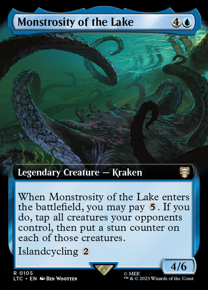 Monstrosity of the Lake (LTC) (105) / Extended Art
