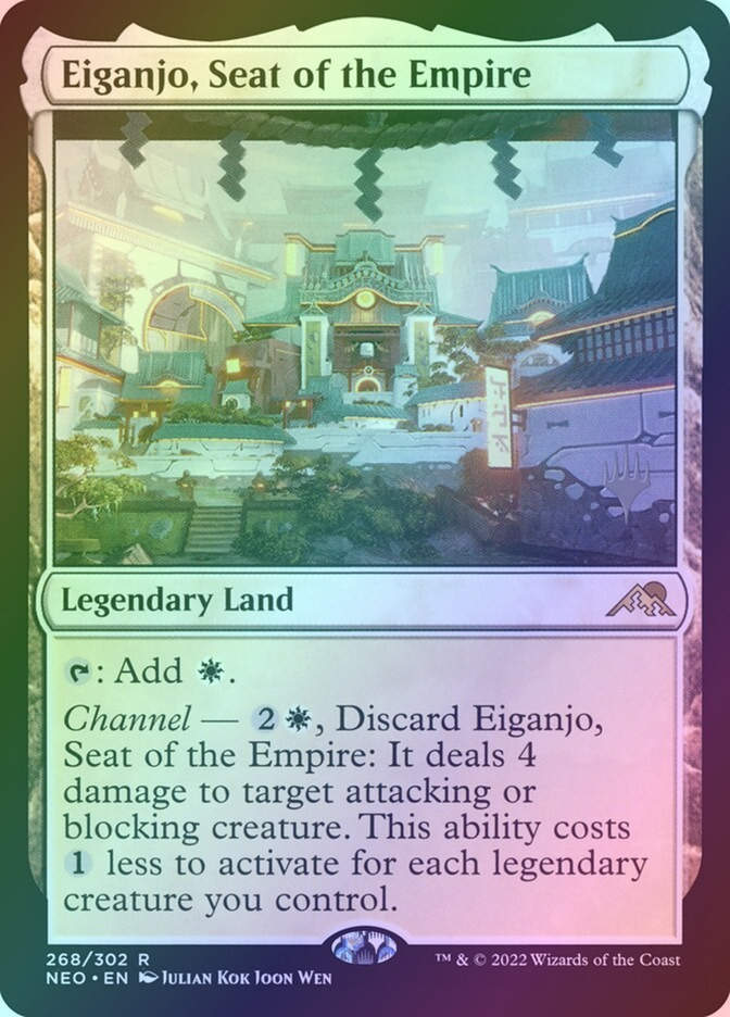 Eiganjo, Seat of the Empire (PNEO) (268p) / Foil