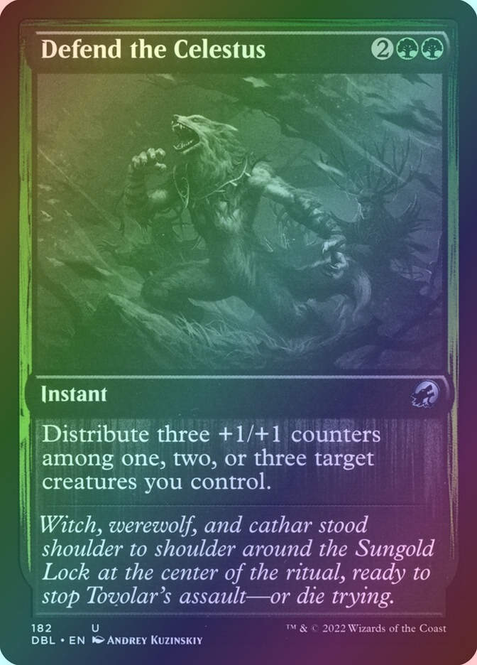 Defend the Celestus (DBL) (182) / Foil