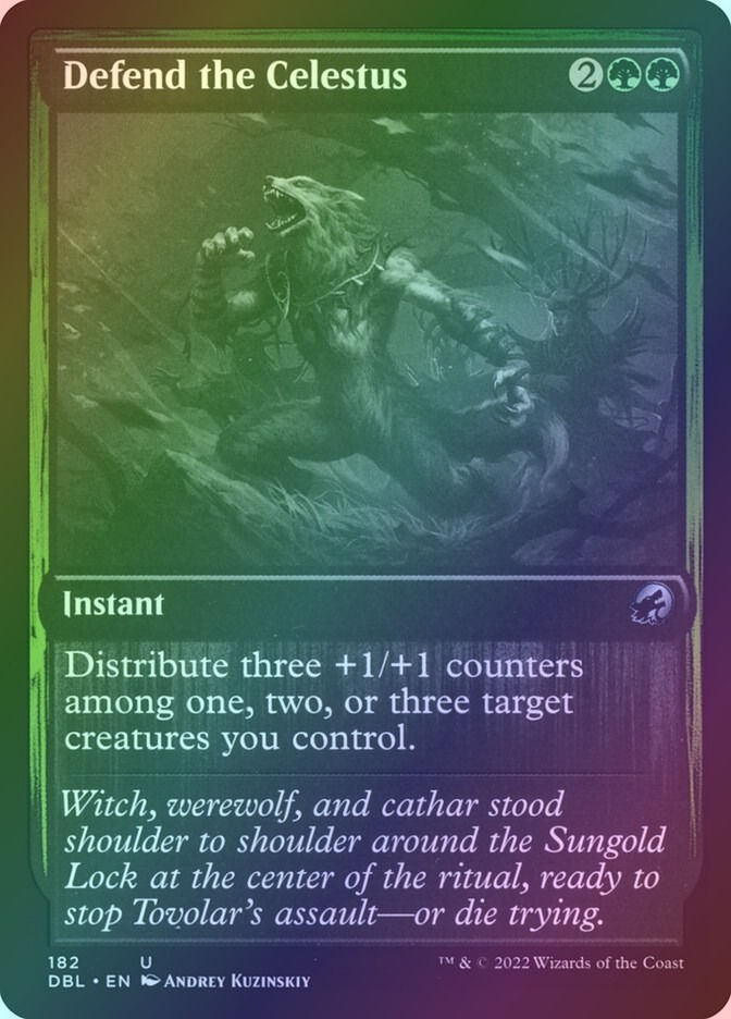 Defend the Celestus (DBL) (182) / Foil