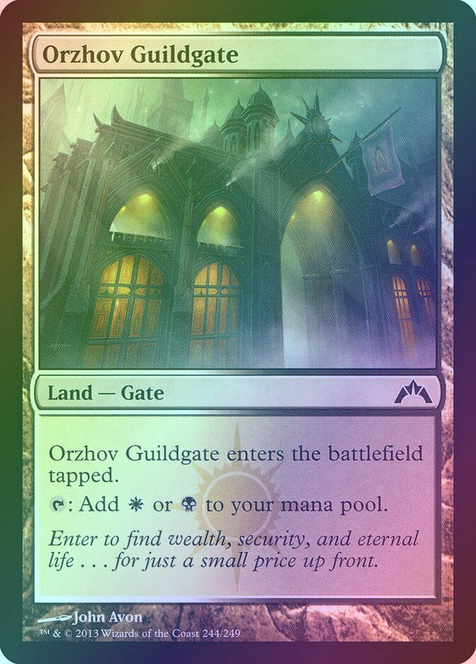 Orzhov Guildgate (GTC) (244) / Foil