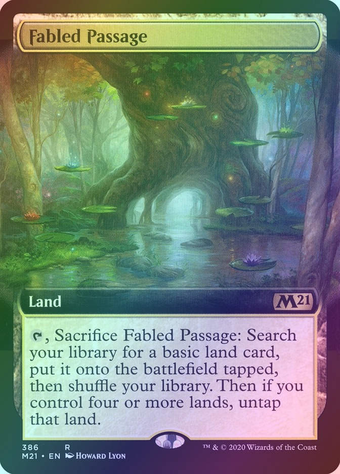Fabled Passage (M21) (386) / Extended Art / Foil