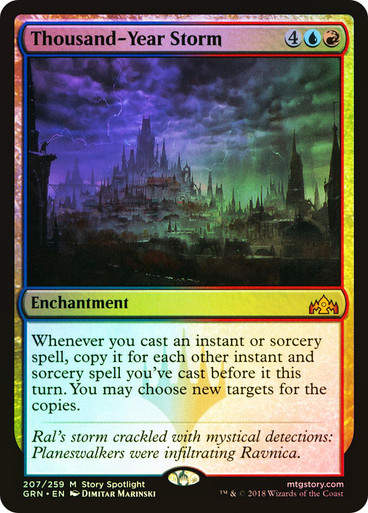 Thousand-Year Storm (GRN) (207) / Foil