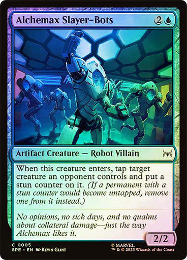 Alchemax Slayer-Bots (SPE) (5) / Foil