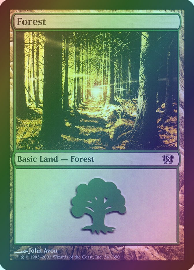 Forest (8ED) (347★) / Foil