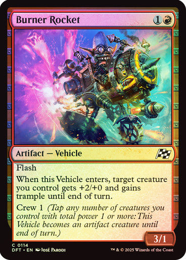 Burner Rocket (DFT) (114) / Foil