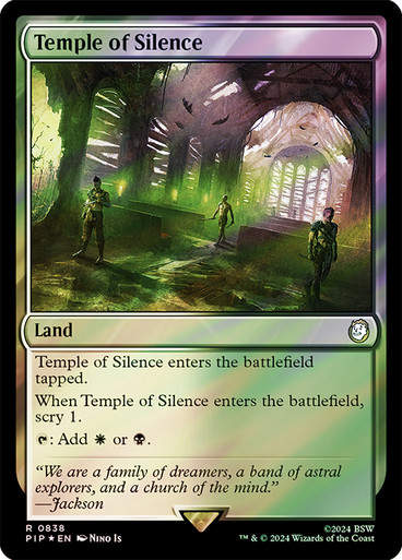 Temple of Silence (pip) (838) / Surge Foil