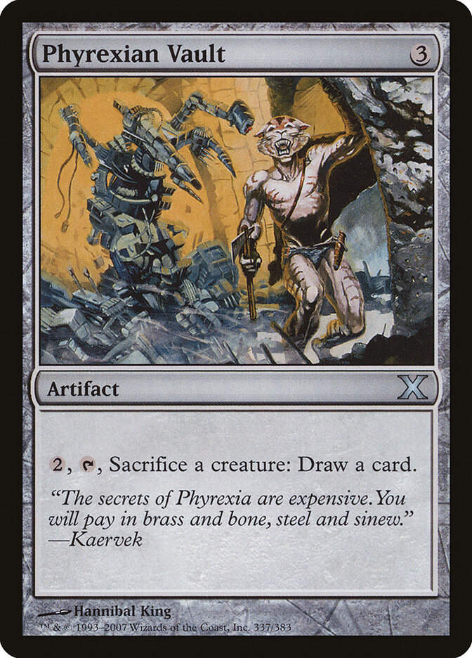 Phyrexian Vault (10E) (337)