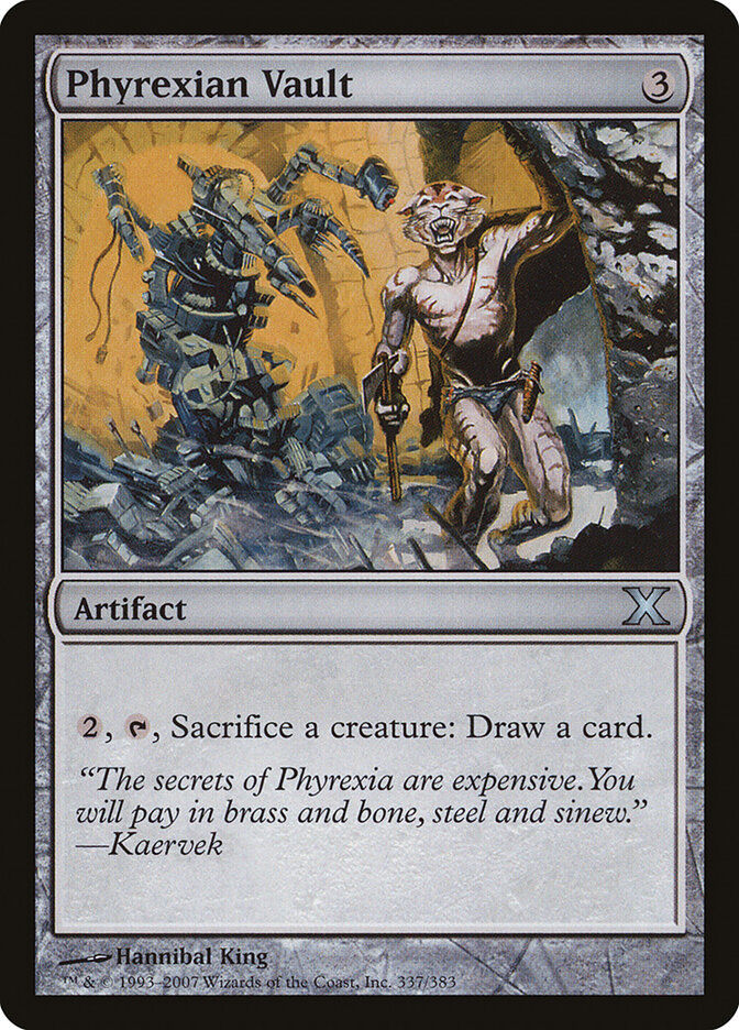 Phyrexian Vault (10E) (337)