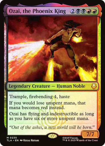 Ozai, the Phoenix King (TLA) (235) / Foil