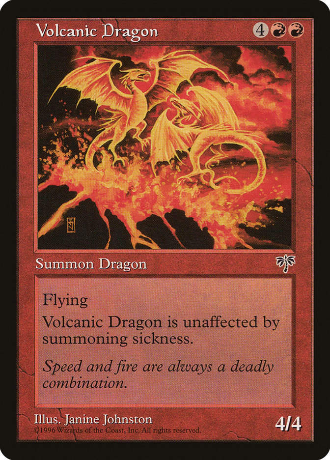 Volcanic Dragon (MIR) (201)