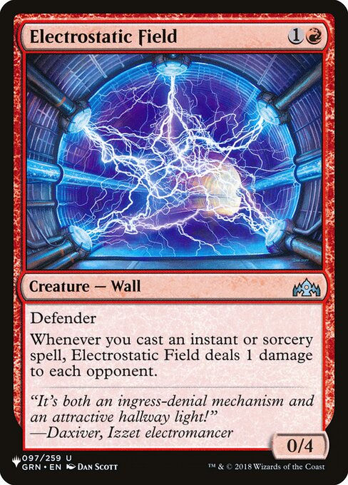 Electrostatic Field (PLST) (GRN-97)