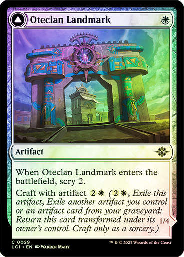 Oteclan Landmark // Oteclan Levitator (lci) / Foil