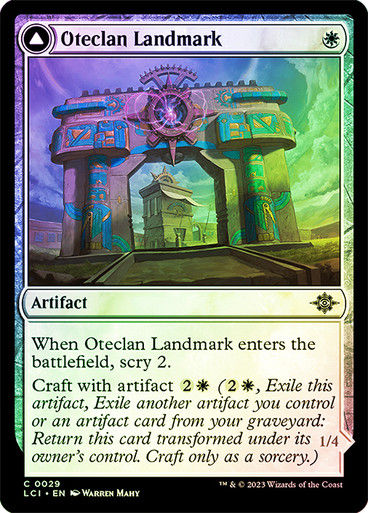 Oteclan Landmark // Oteclan Levitator (lci) / Foil — cara 1 de 2