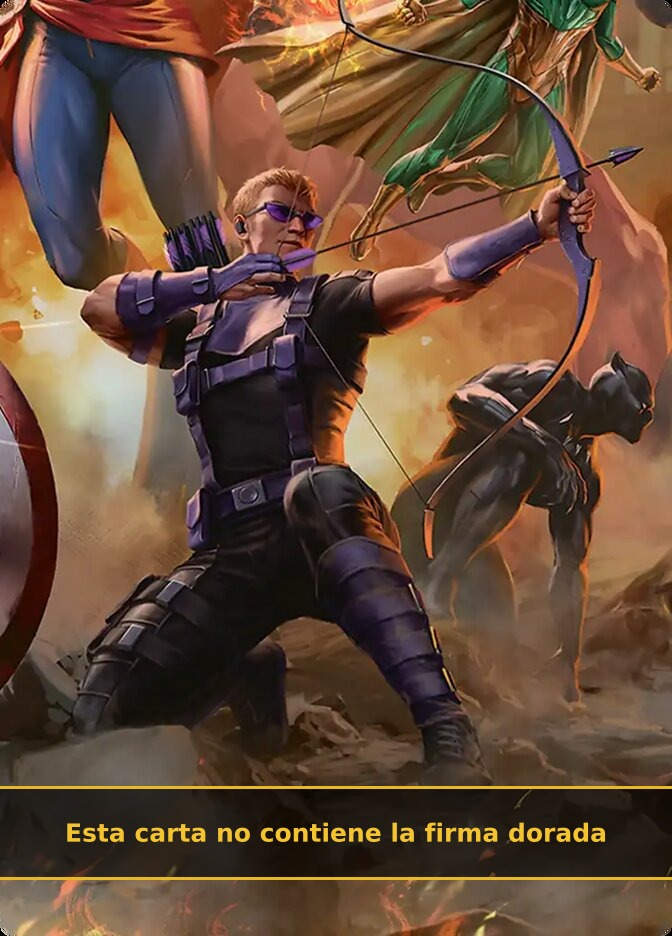 Hawkeye, Trick Shot (AMSH) (6b) / No Firmada